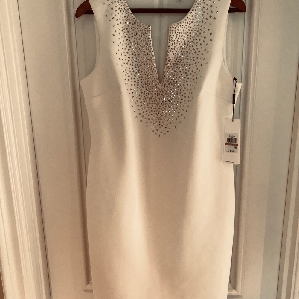 Calvin Klein evening dress.